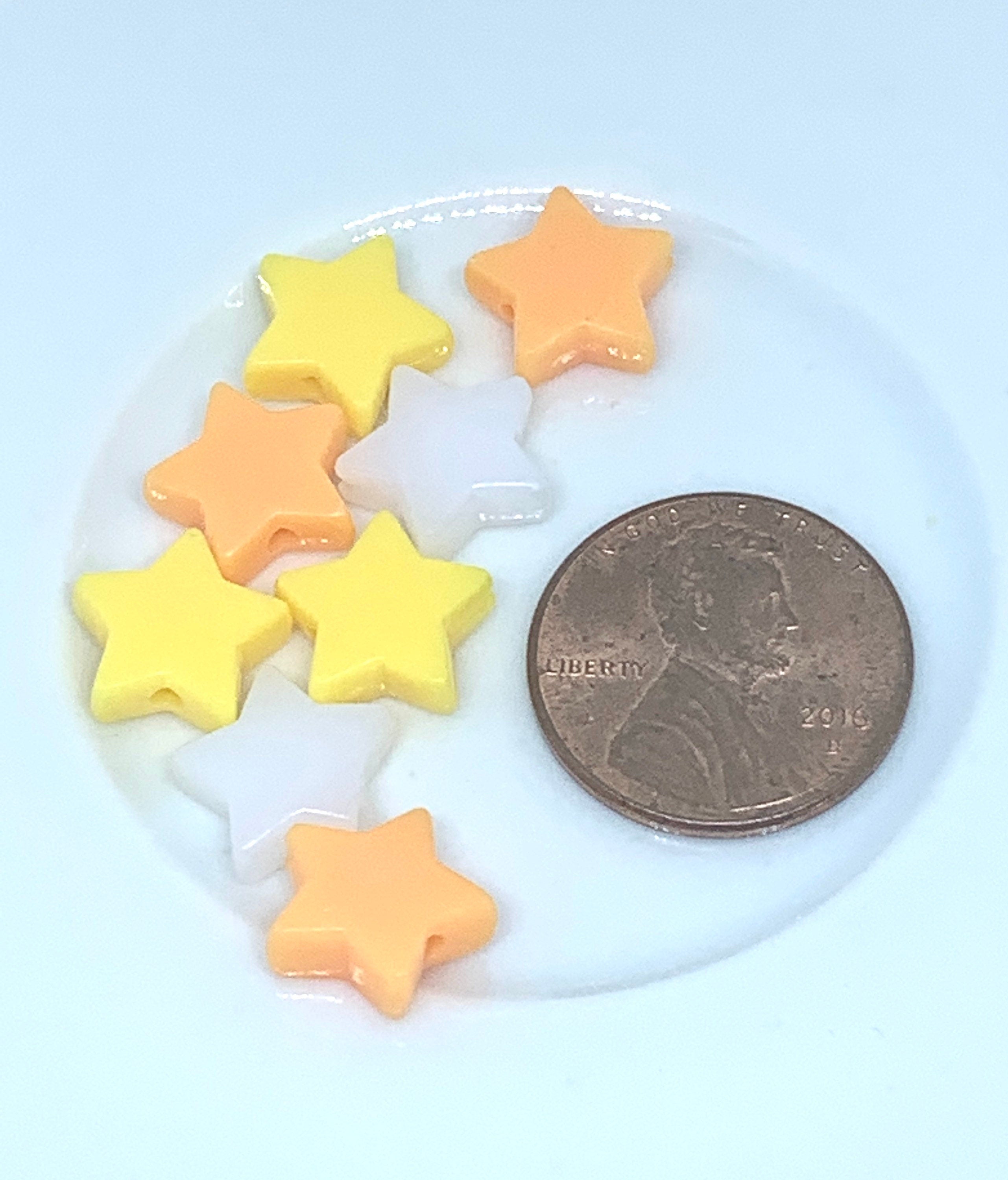 Pumpkin Spice Fall Beads, Star Beads, Halloween beads