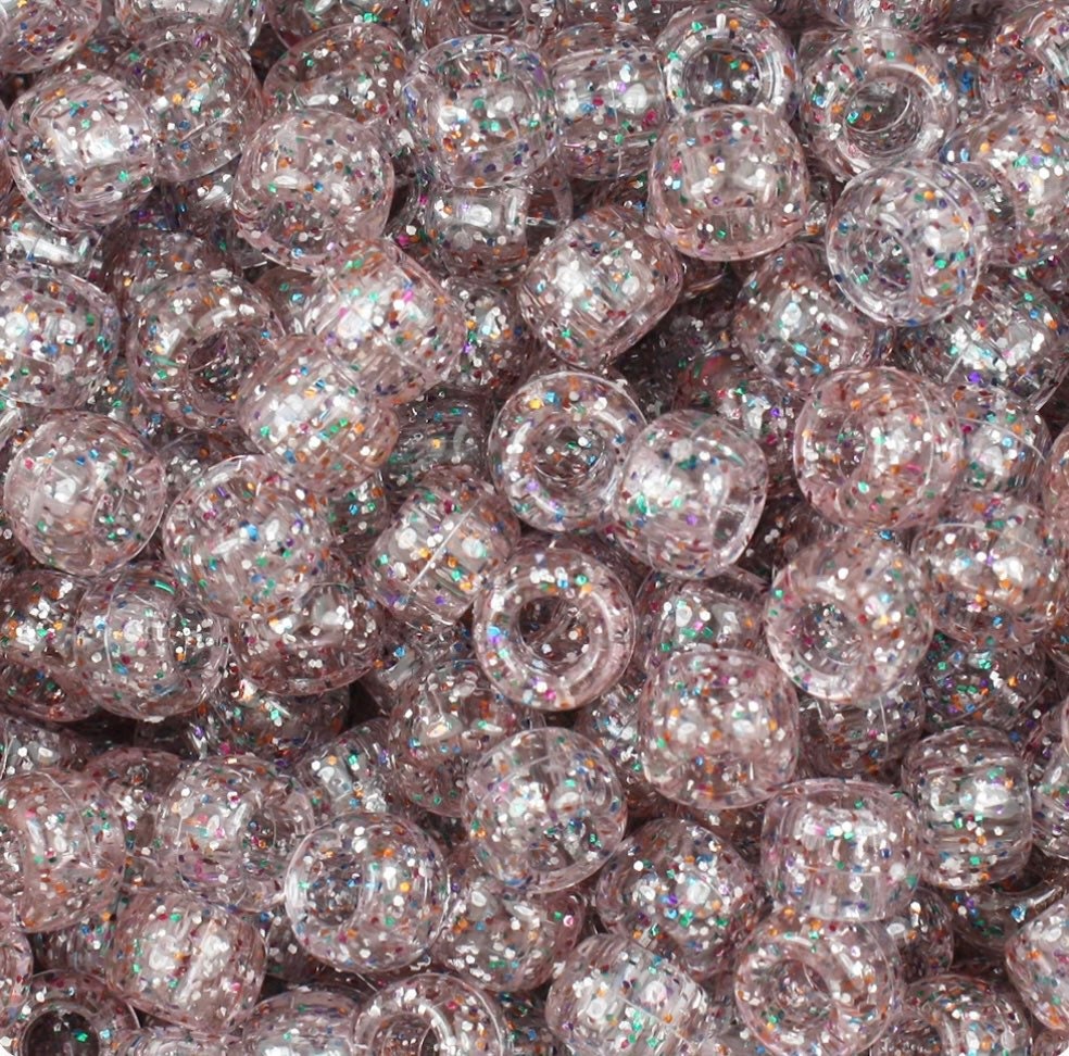 Confetti Beads! Birthday Celebration Beads, Cute Kandi Beads, Special Beads, Pony Beads