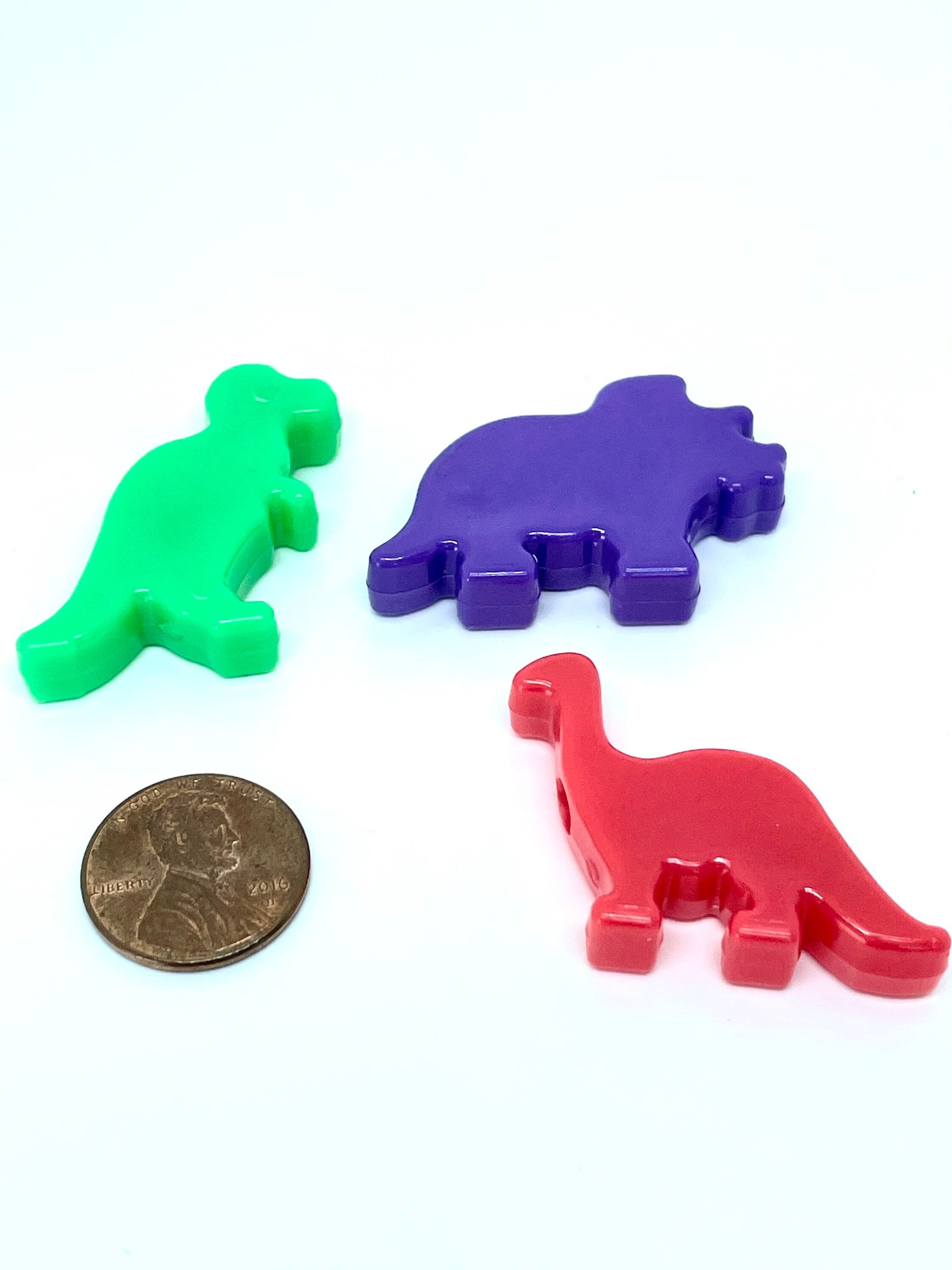 Rainbow Dinosaur Pendant, Cute Supplies, Kawaii Jewelry, Dino Jewelry, Dinosaur Beads, Cute Pendants, Prehistoric Animals