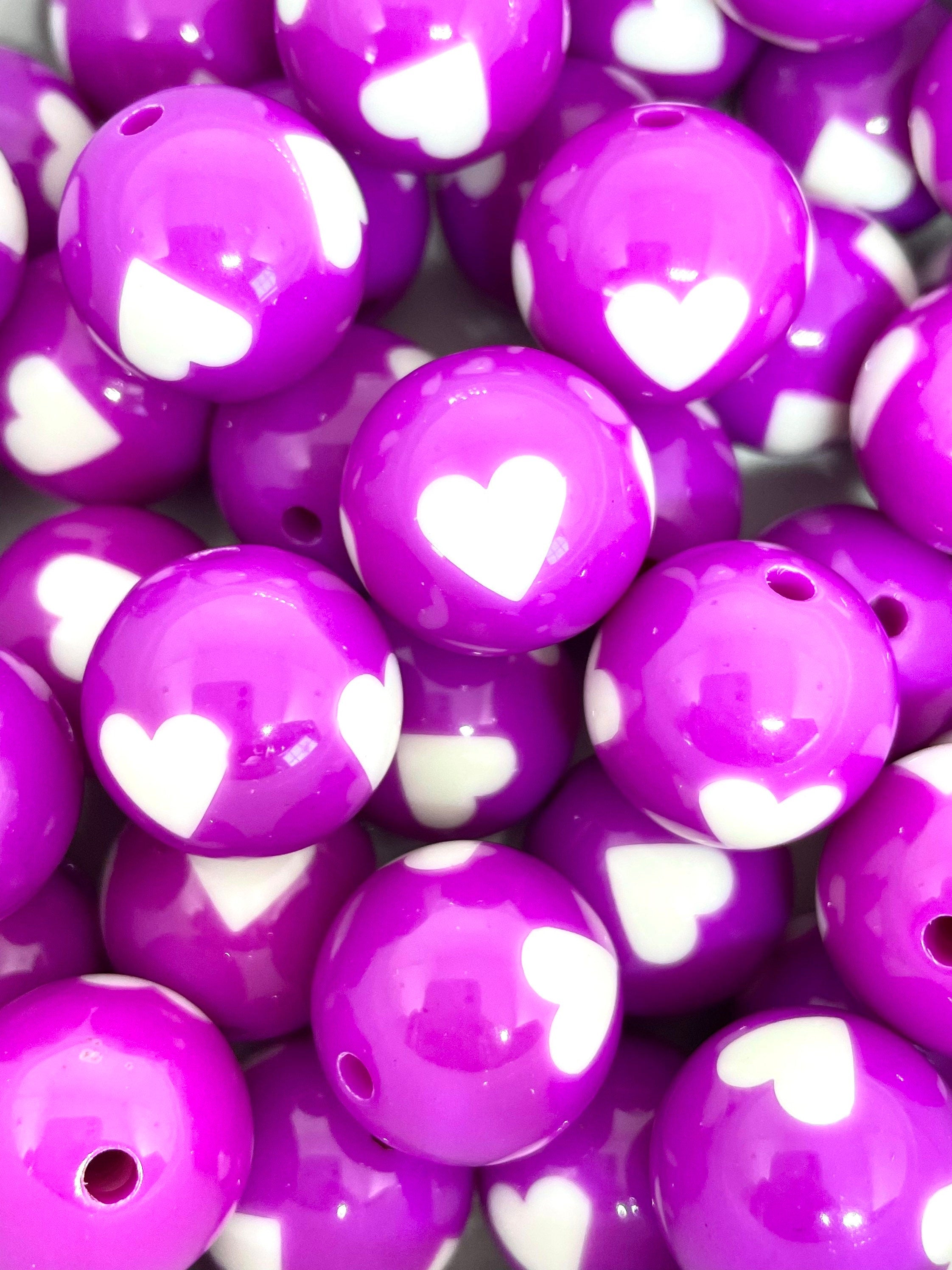 Chunky Bead Set for Jewelry Making, Bubblegum Bead Mix for Chunky Necklace, Mixed Beads, Gift for Her, Bead Variety, Beads Assortment