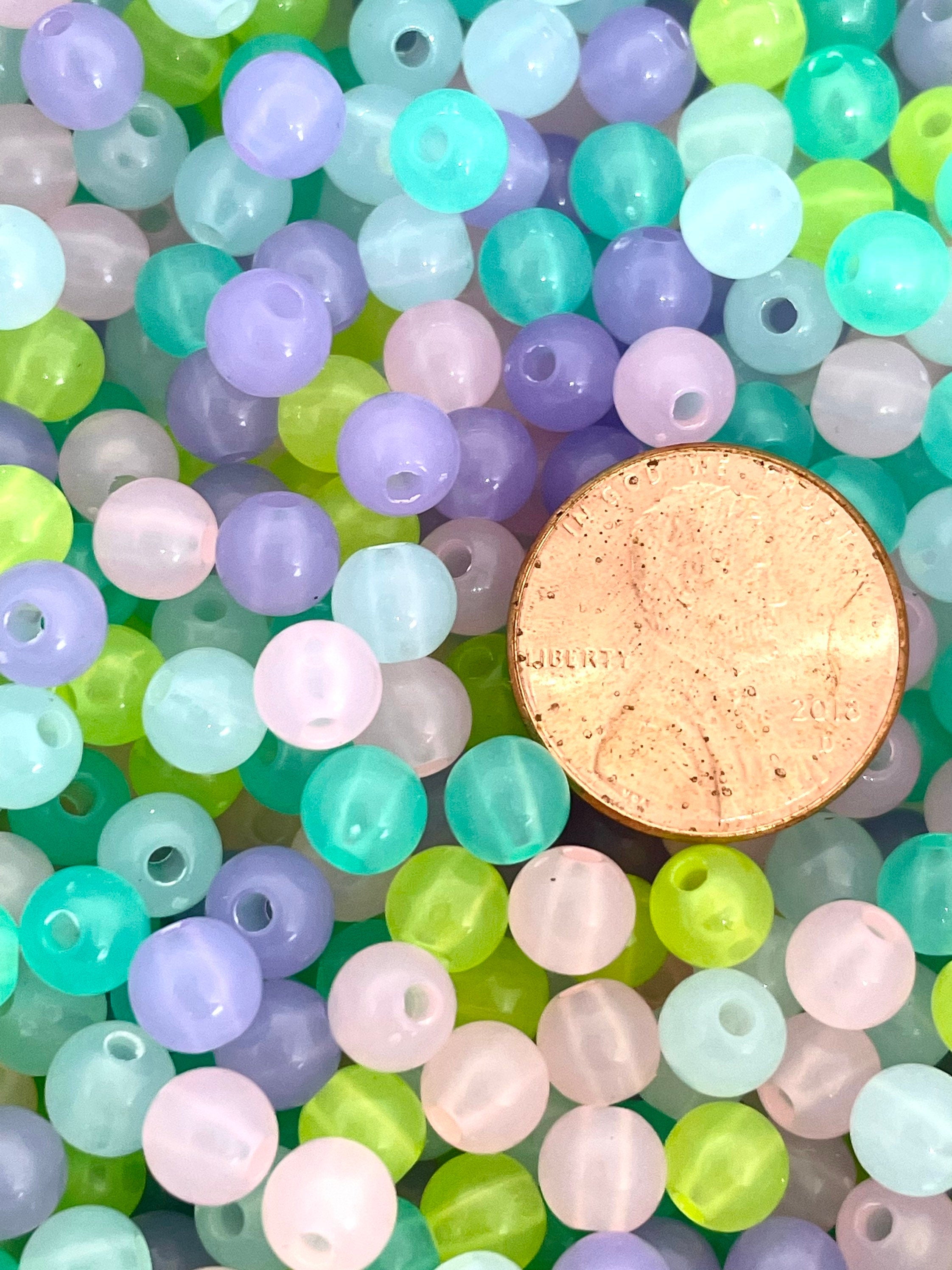 Candy Spacer Beads, Cute Acrylic Bead Mix for Jewelry Making, Bulk Beads for Bracelet, Yami Kawaii Beads, Gyaru Beads for Mask