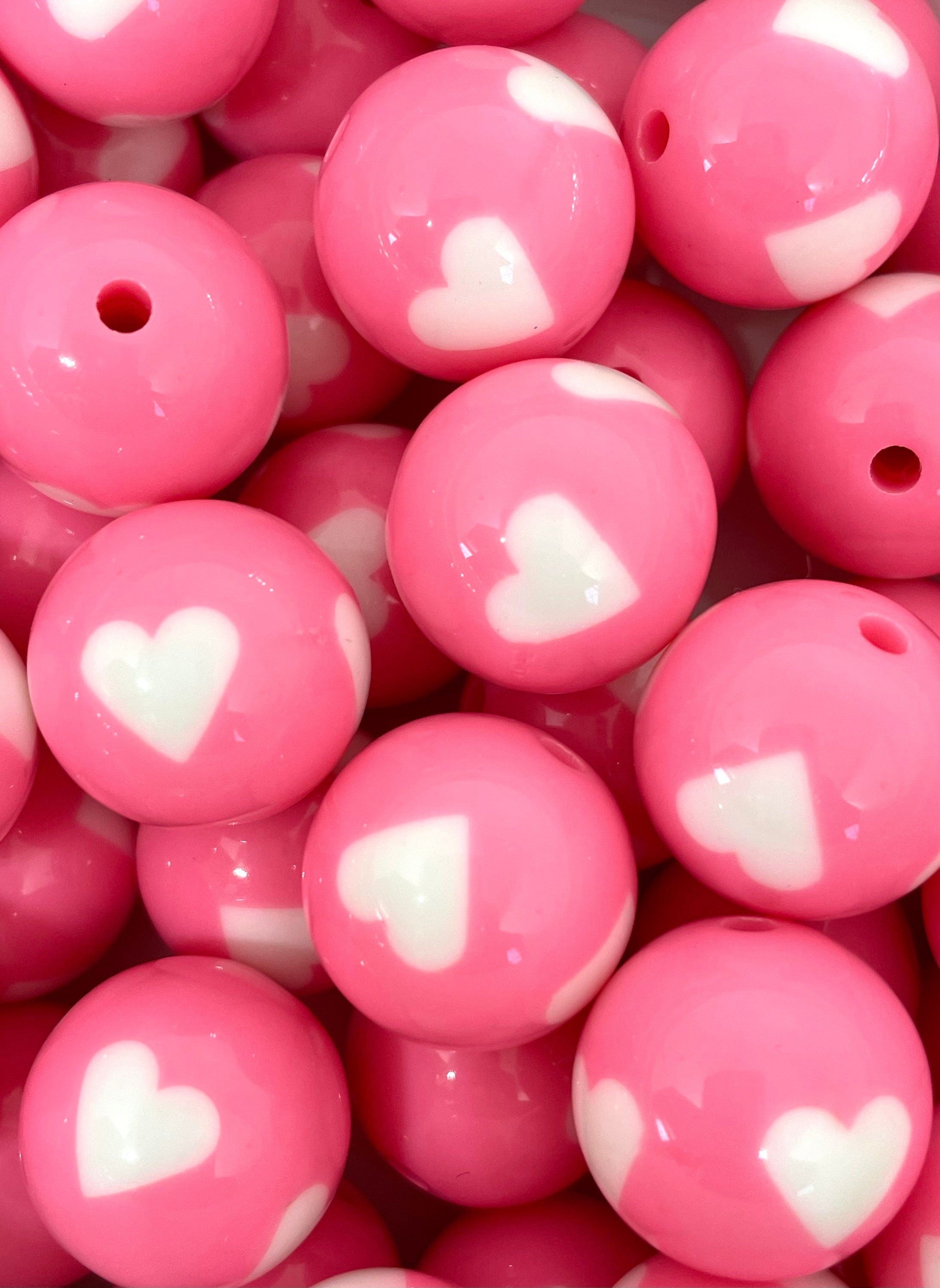 Chunky Bead Set for Jewelry Making, Bubblegum Bead Mix for Chunky Necklace, Mixed Beads, Gift for Her, Bead Variety, Beads Assortment