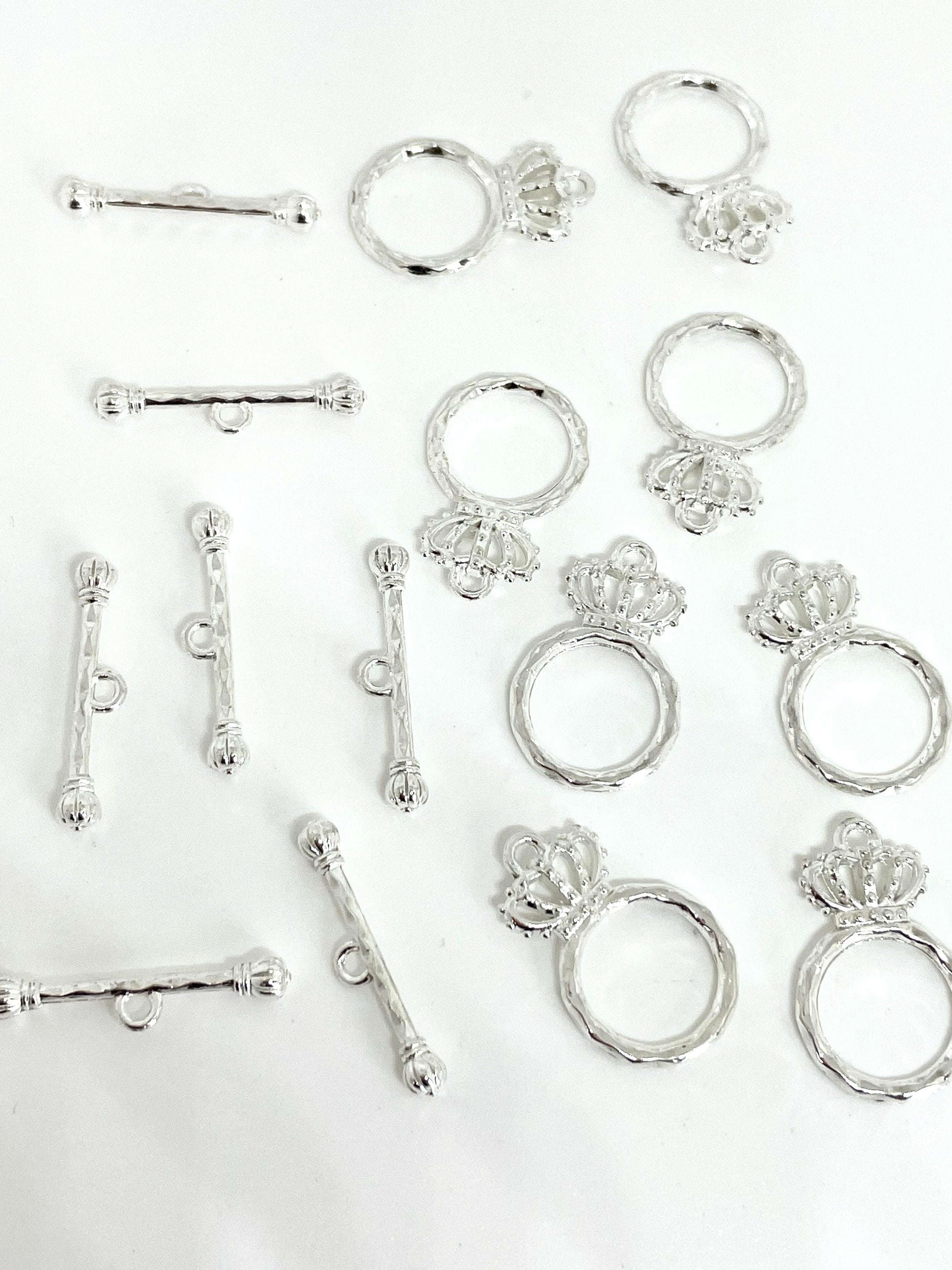 Silver Crown Toggle Closures