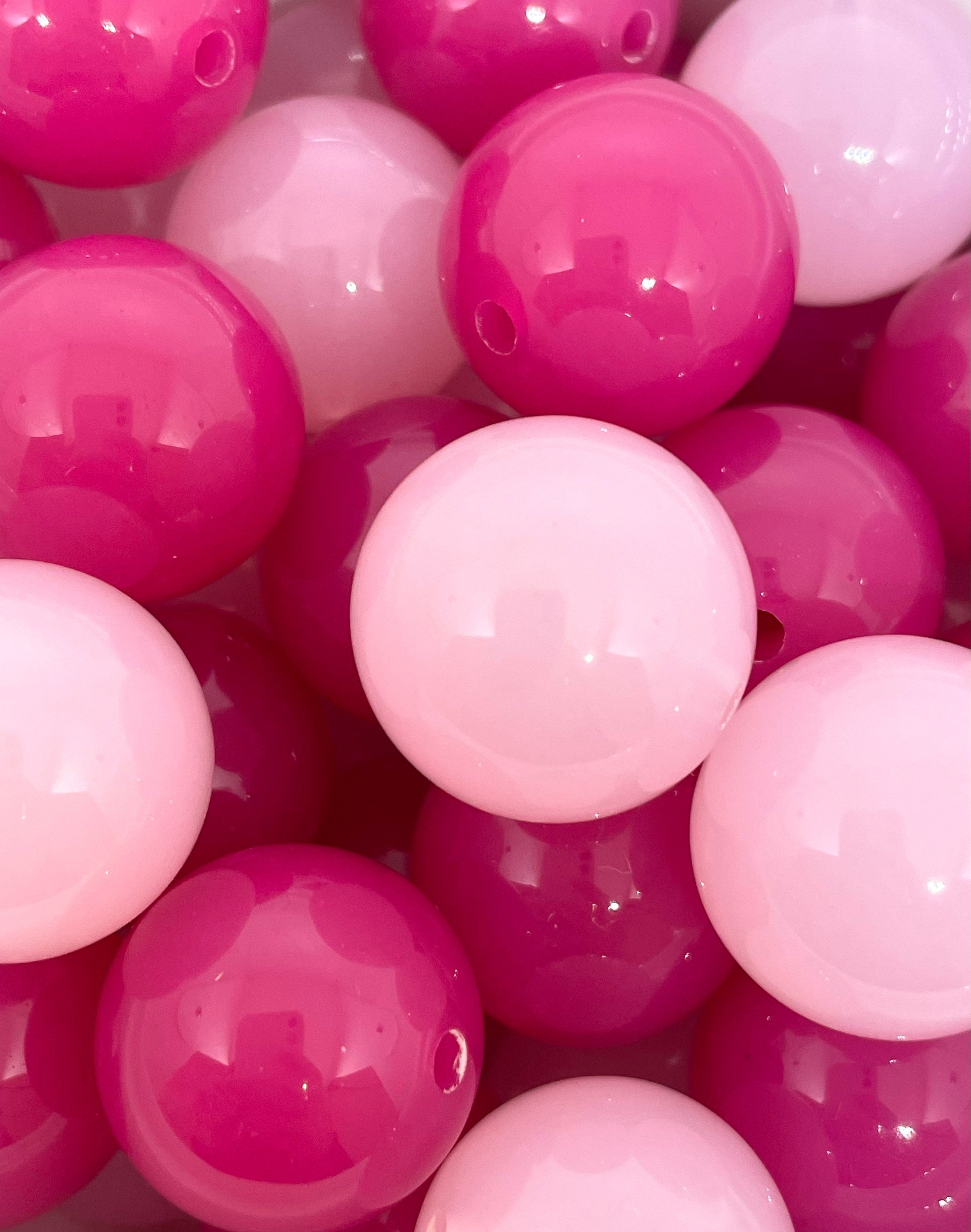 20mm Chunky Valentine's Day Bead Variety