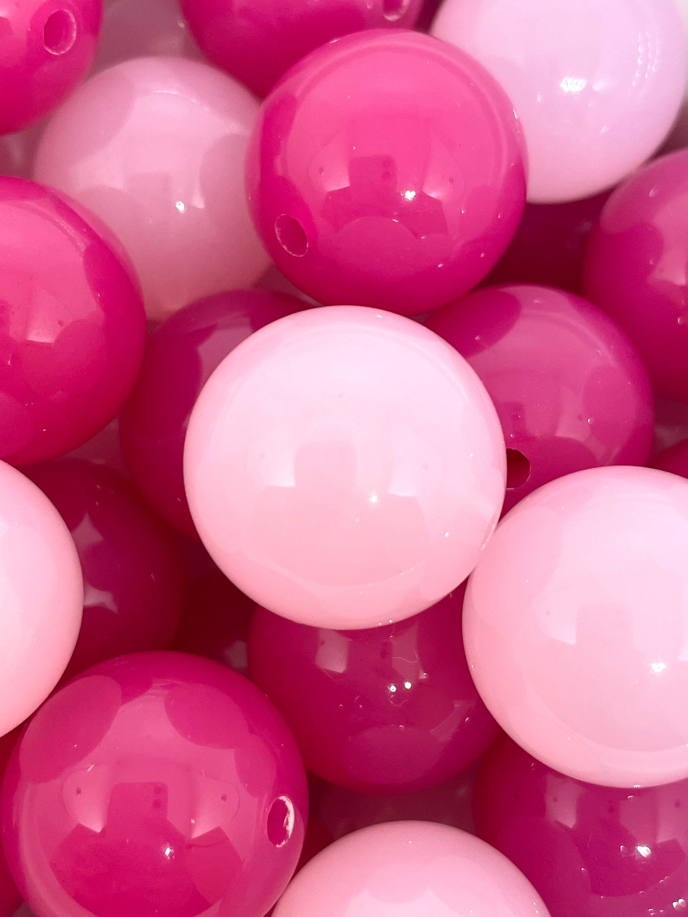 20mm Chunky Valentine's Day Bead Variety