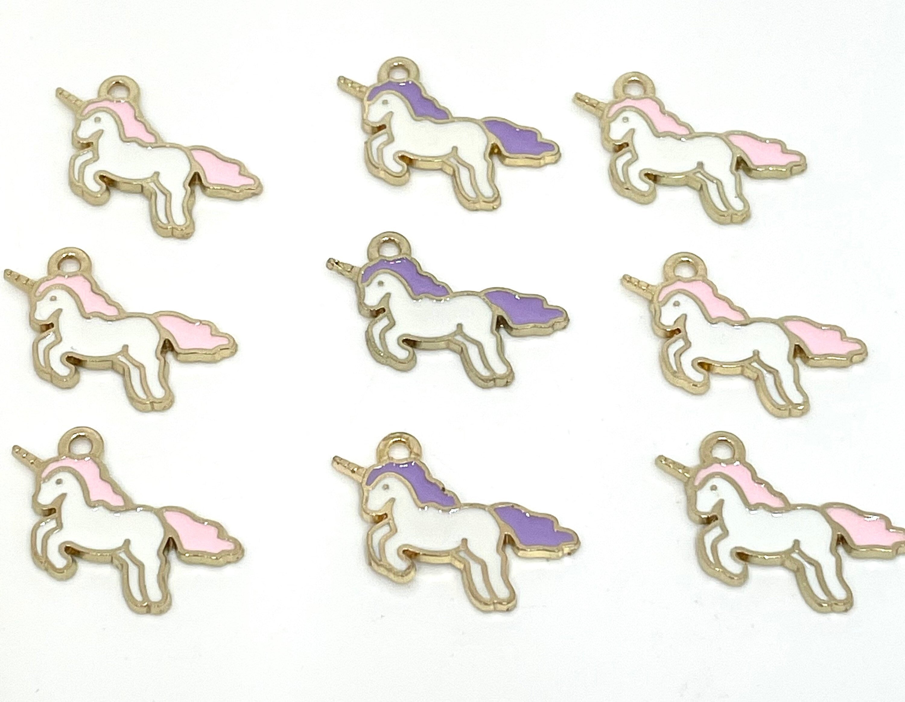 Tiny Unicorn Charm for Bracelet, Unicorn Pendant, Magical, Cute Charm Bracelet, Kawaii Unicorn Necklace for Unicorn Jewelry