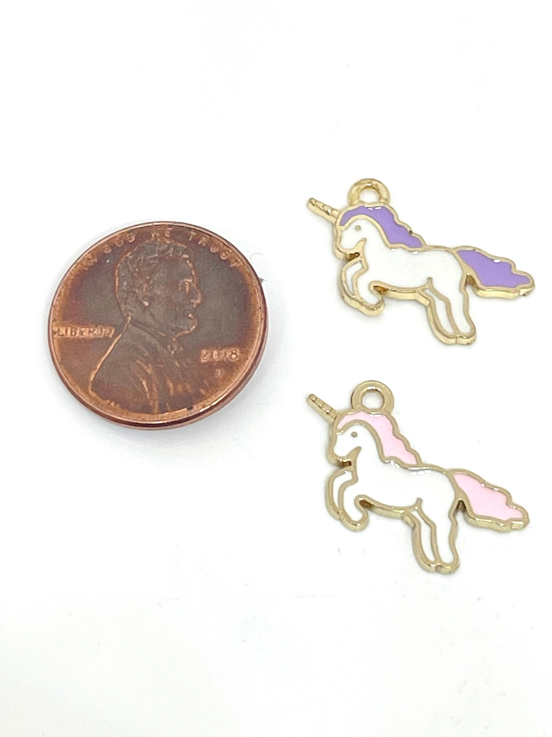 Tiny Unicorn Charm for Bracelet, Unicorn Pendant, Magical, Cute Charm Bracelet, Kawaii Unicorn Necklace for Unicorn Jewelry