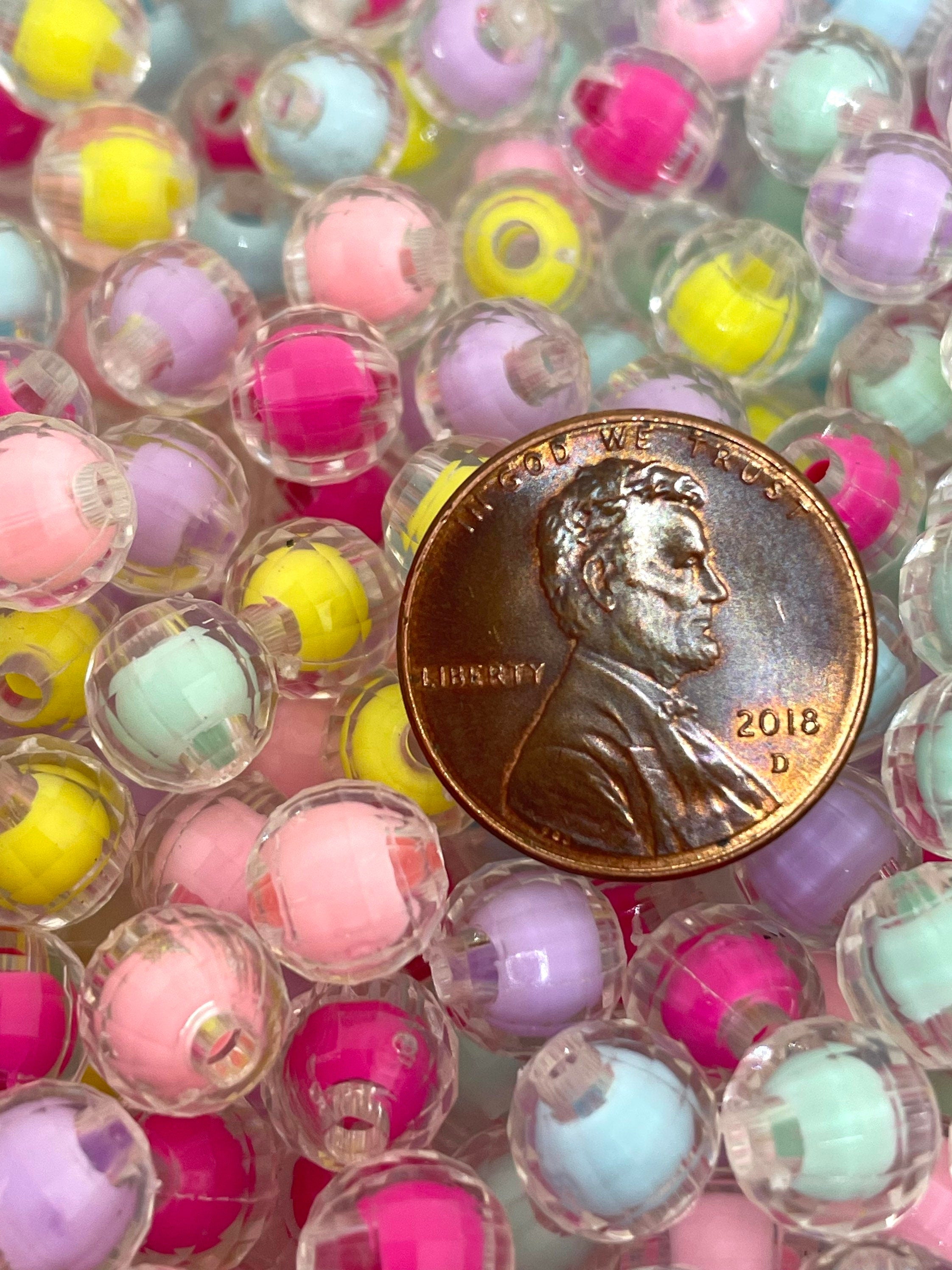 8mm Pastel Round Beads