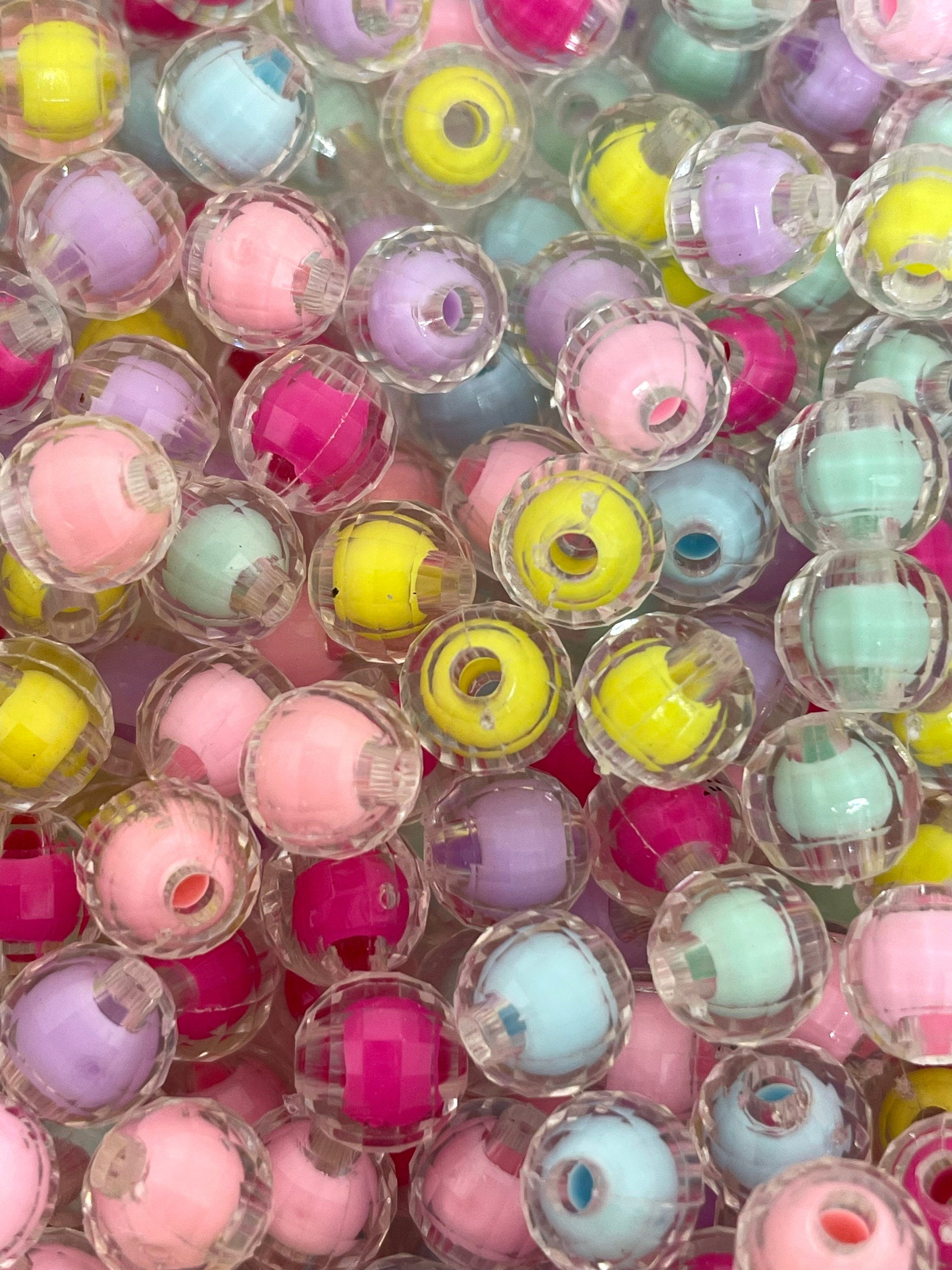 8mm Pastel Round Beads