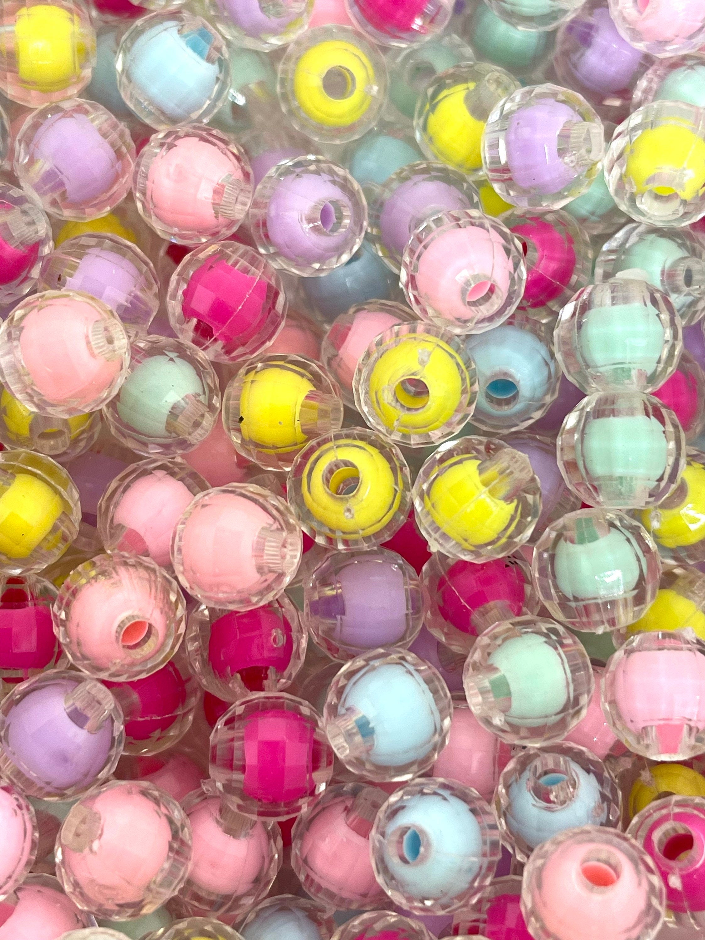 8mm Pastel Round Beads