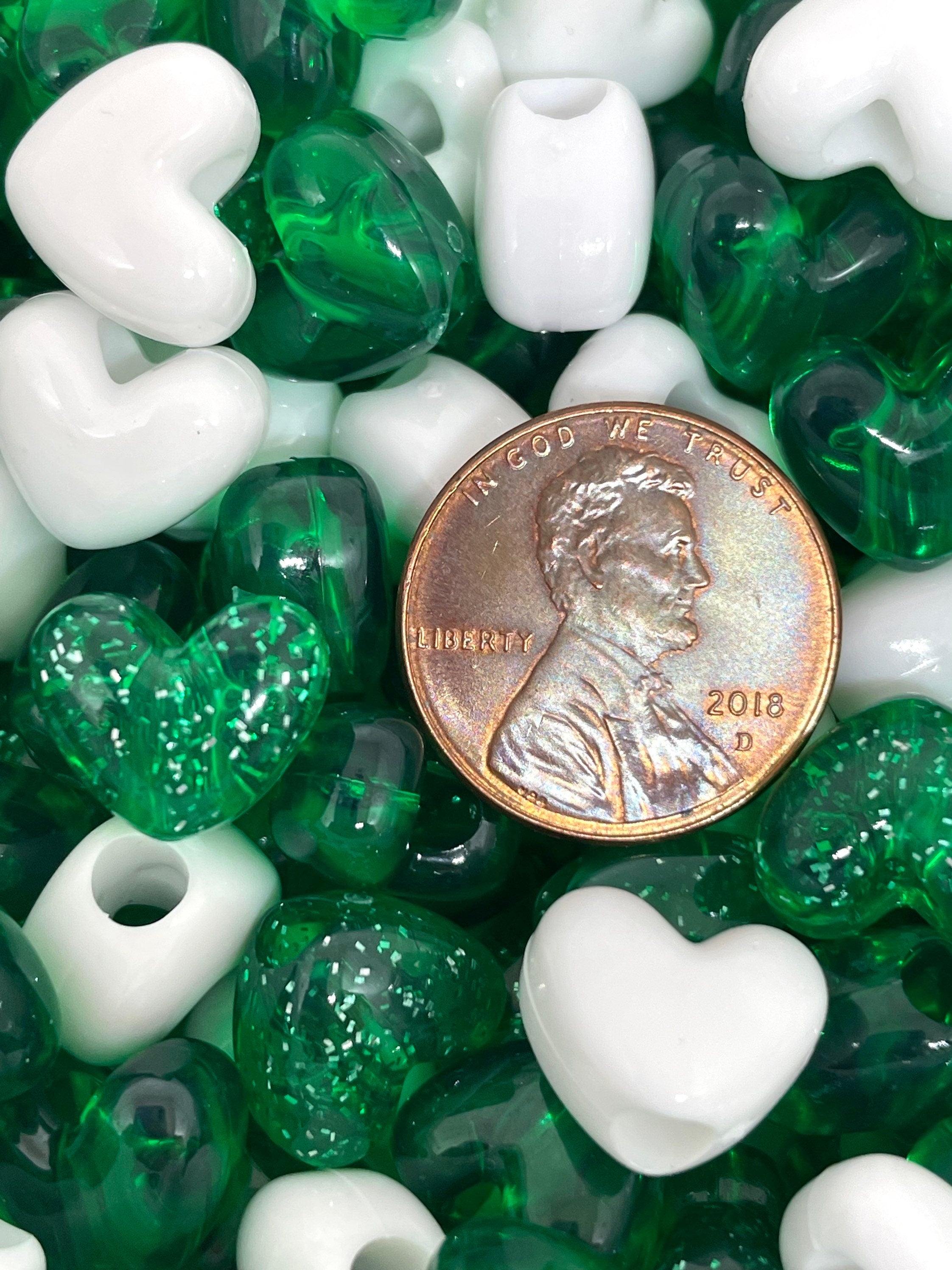 St Patricks Day Beads, Green Jewelry, Green Necklace, Green Bead Necklace, St Patrick's Day Jewelry, Green Necklace