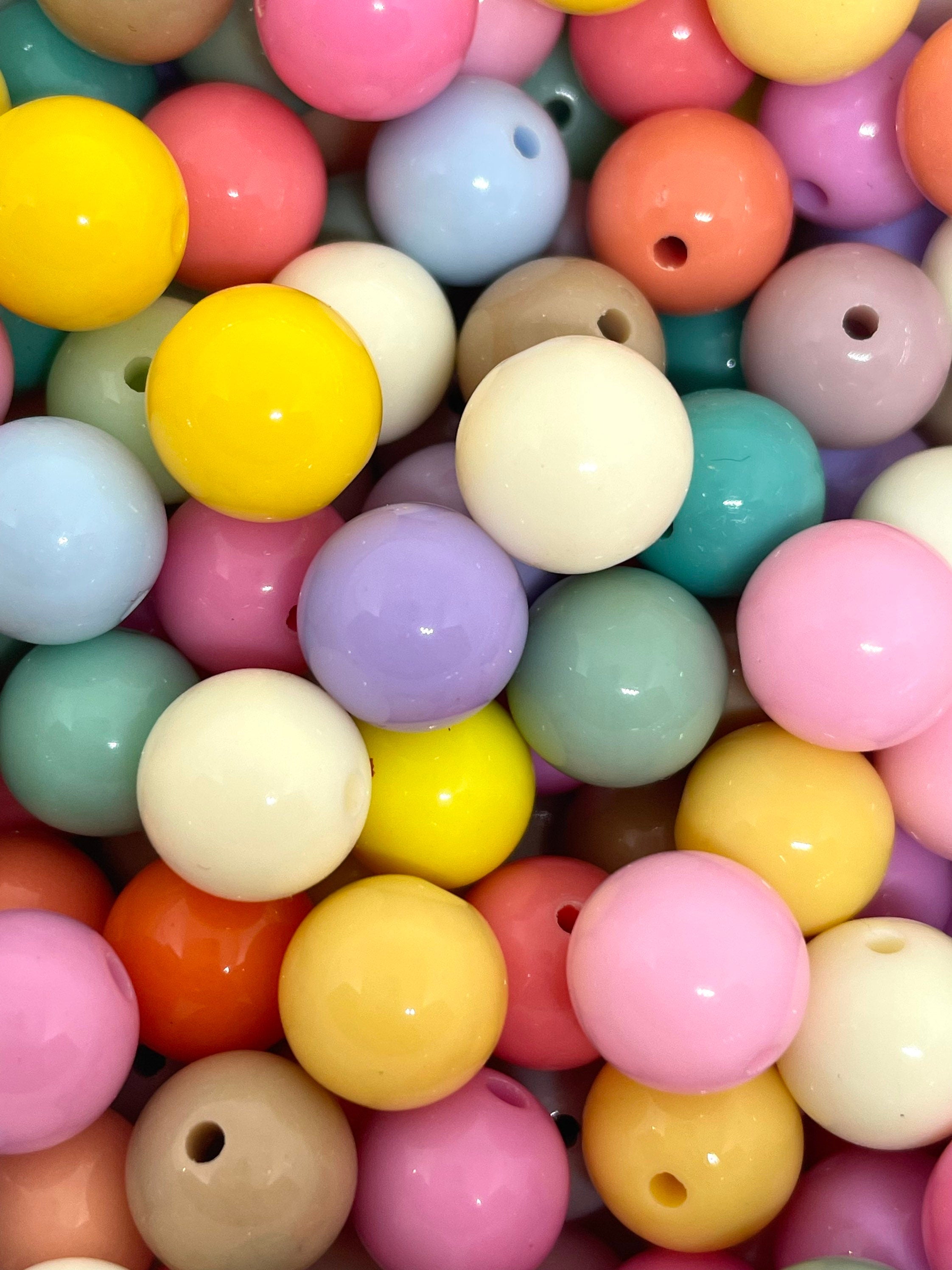 12mm Bubblegum Bead Mix