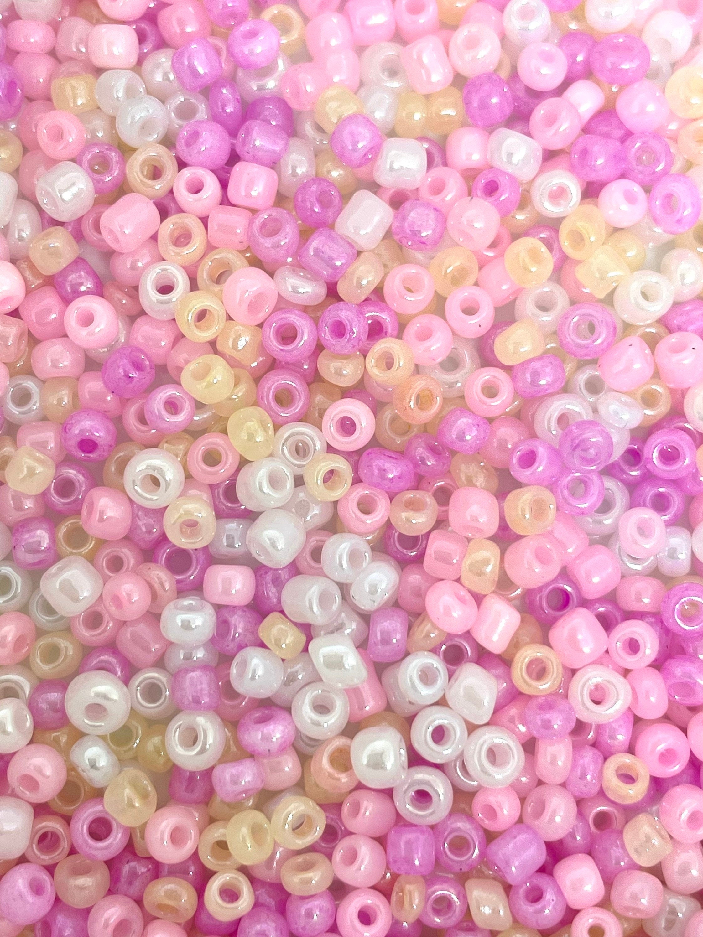 Tiny Cutie Seed Bead Set for Delicate Jewelry, Beaded Bracelet, Czech Glass Bead Mix