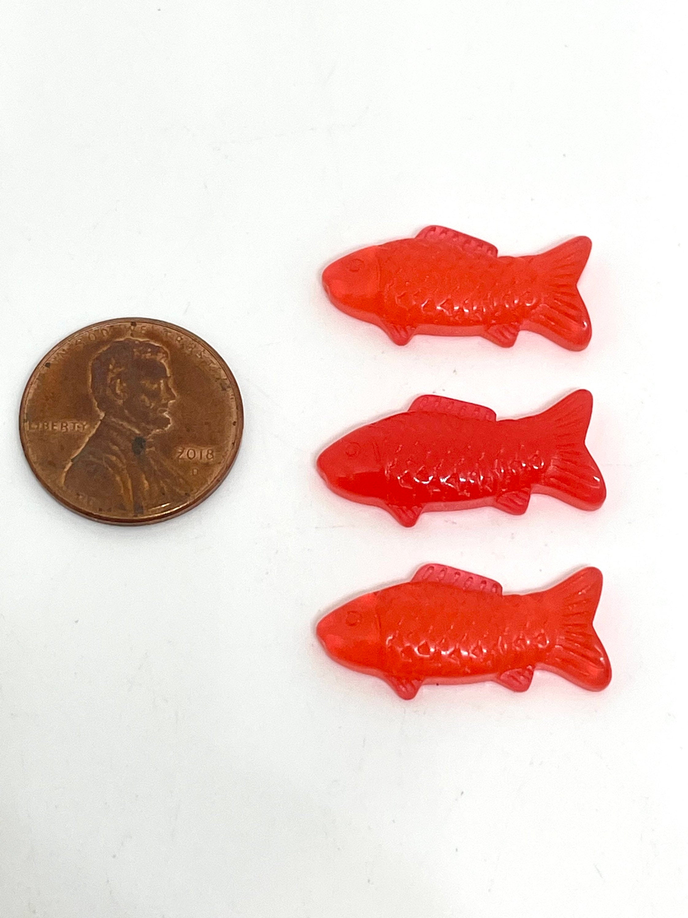 Yummy Looking Small Swedish Fish Fake Candies, Slime Topping, Fake Food, Miniature Food, Slime Fillers