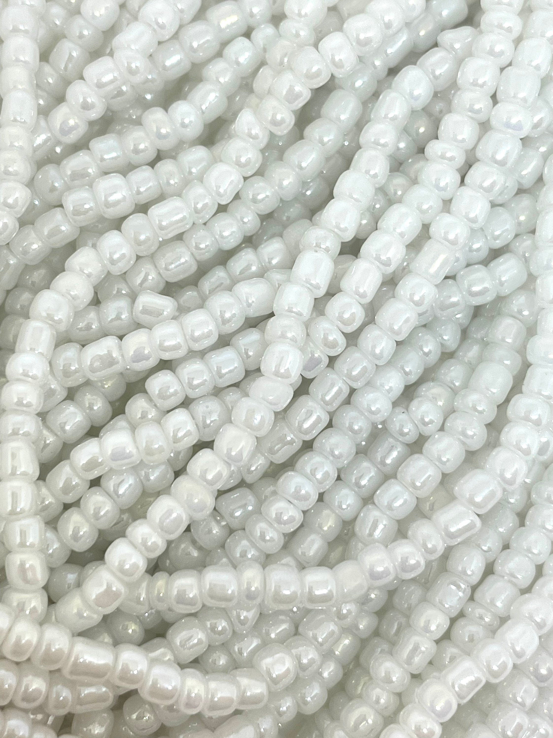 3mm Tiny Pearl Ivory White Seed Beads