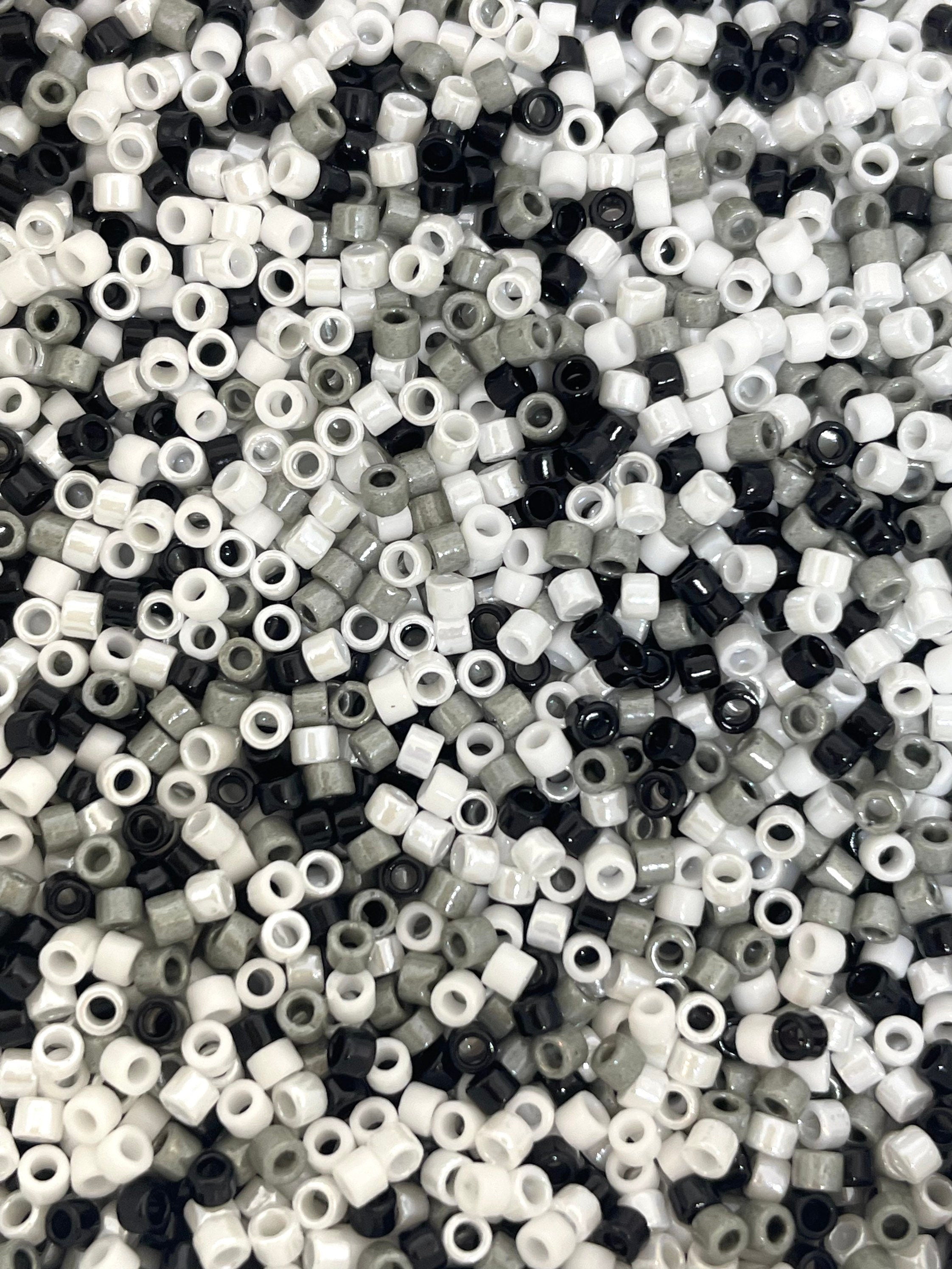 2mm Tiny Modern Miyuki Seed Bead Mix