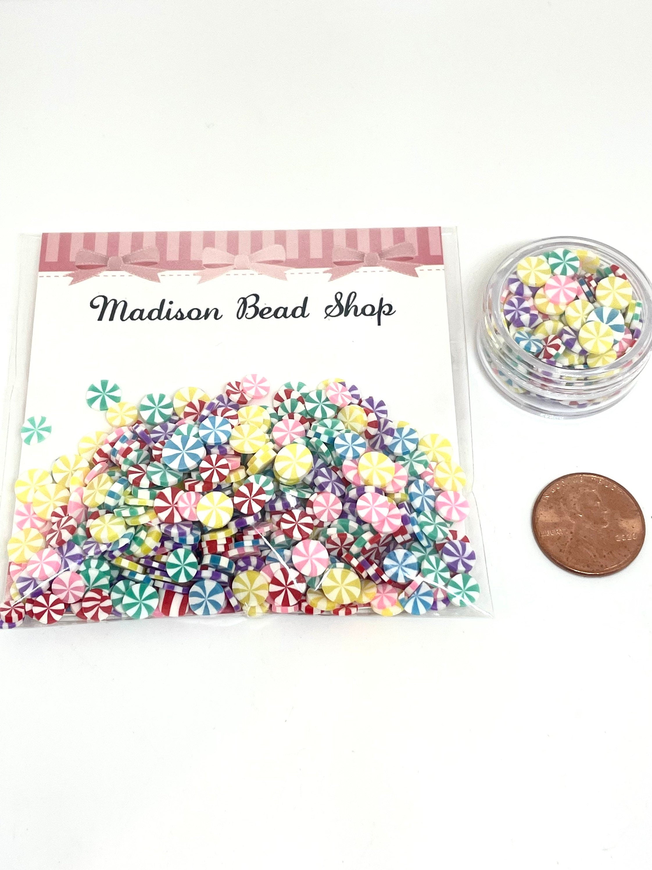 Christmas Candy Holiday Fake Sprinkle Mix, Faux Holiday Themed Sprinkles, Dessert Themed, Sprinkles for Slime, Add Ins, DIY Slime