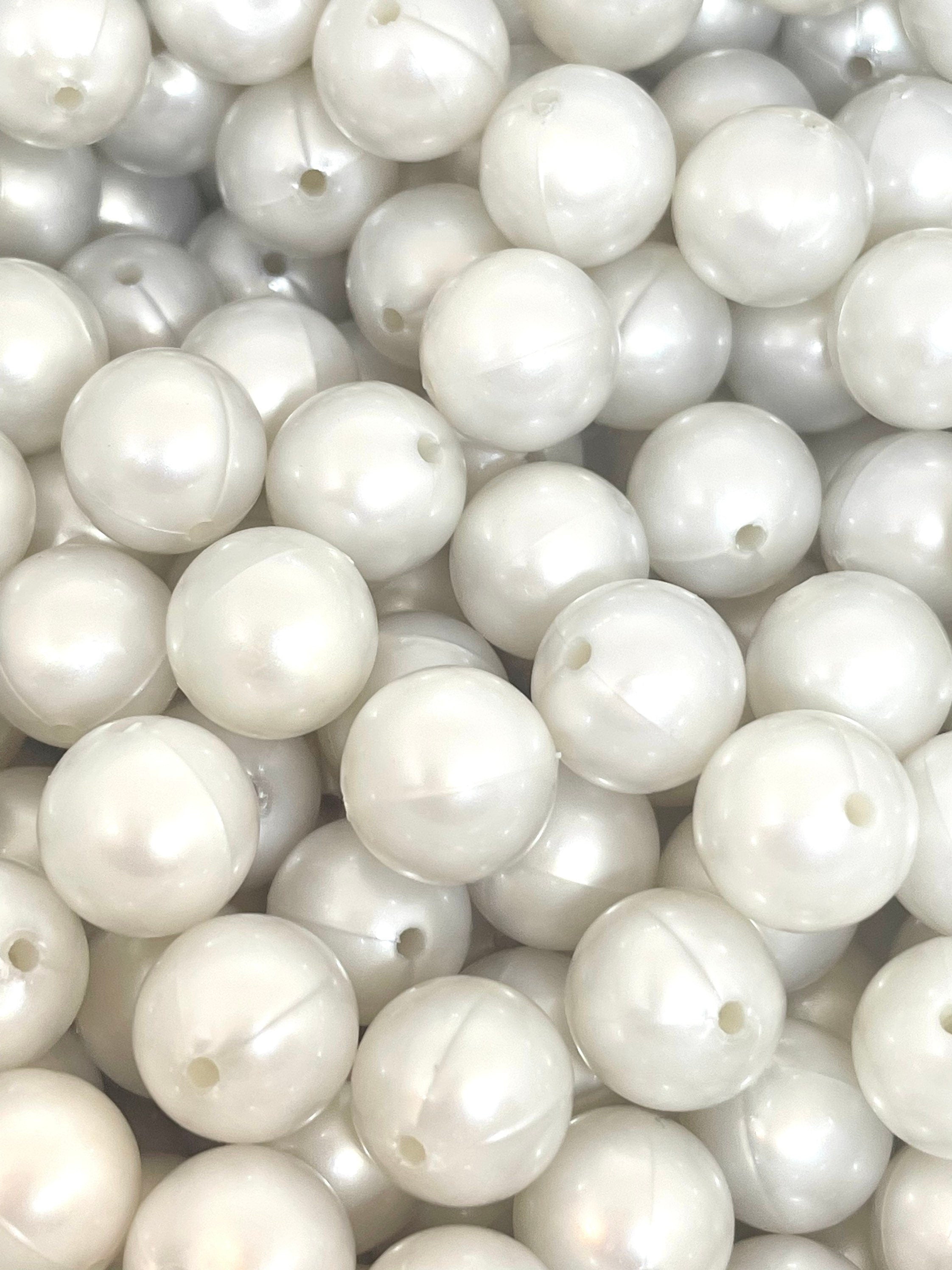 12mm Ivory Round Beads