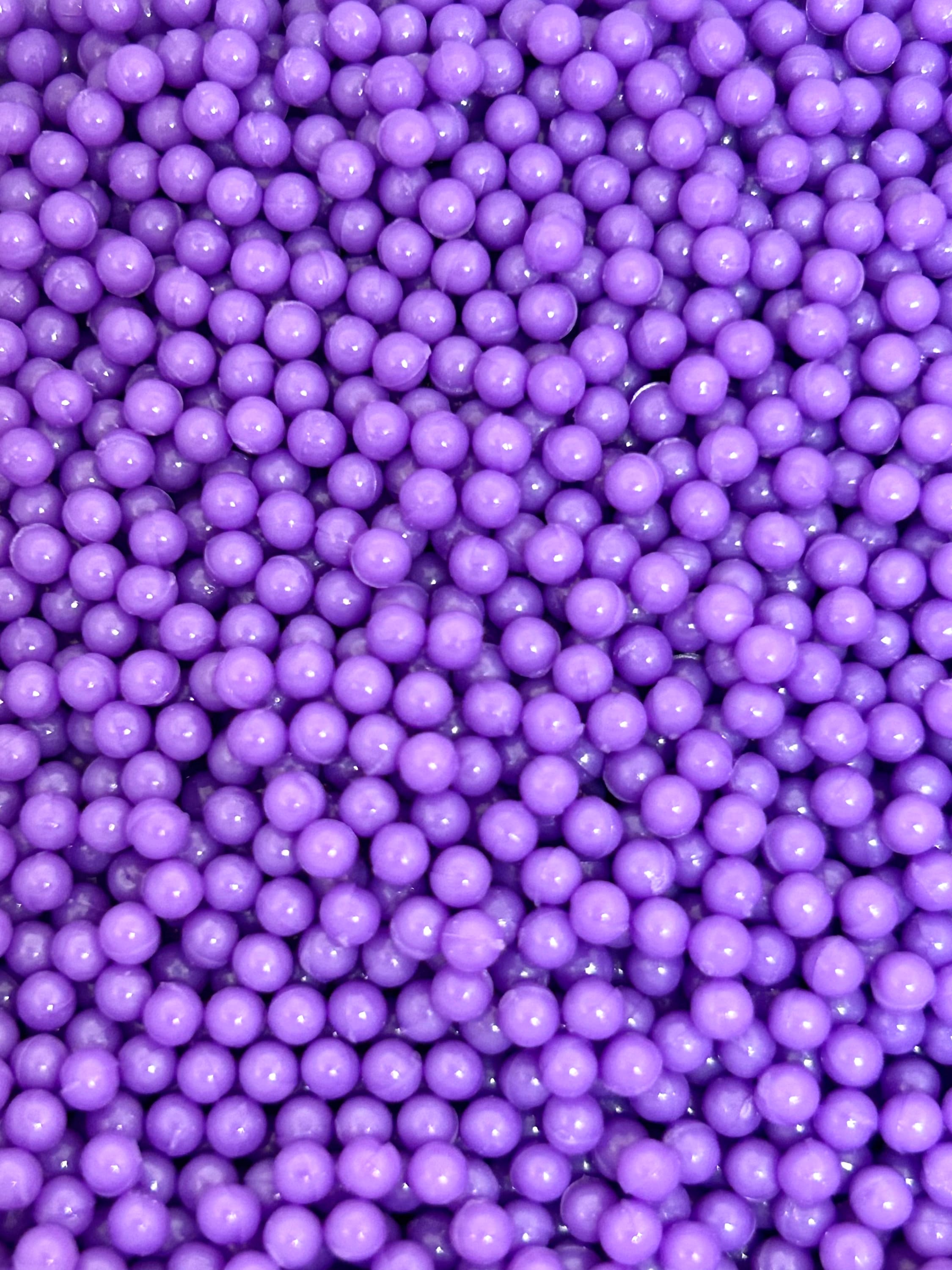 Tiny Fake Lavender Purple Sprinkles, Faux Sprinkles for Slime, Add-ins, Mixers, Nail Art