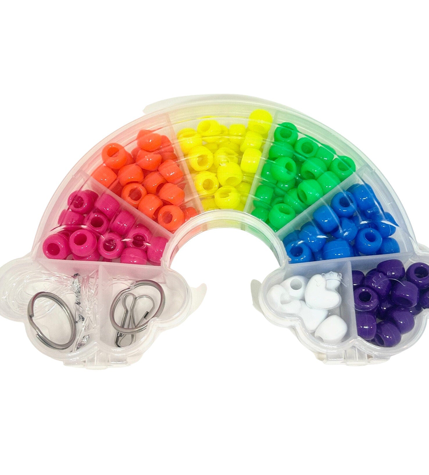 Pride Rainbow Jewelry Kit, DIY Bracelet Craft