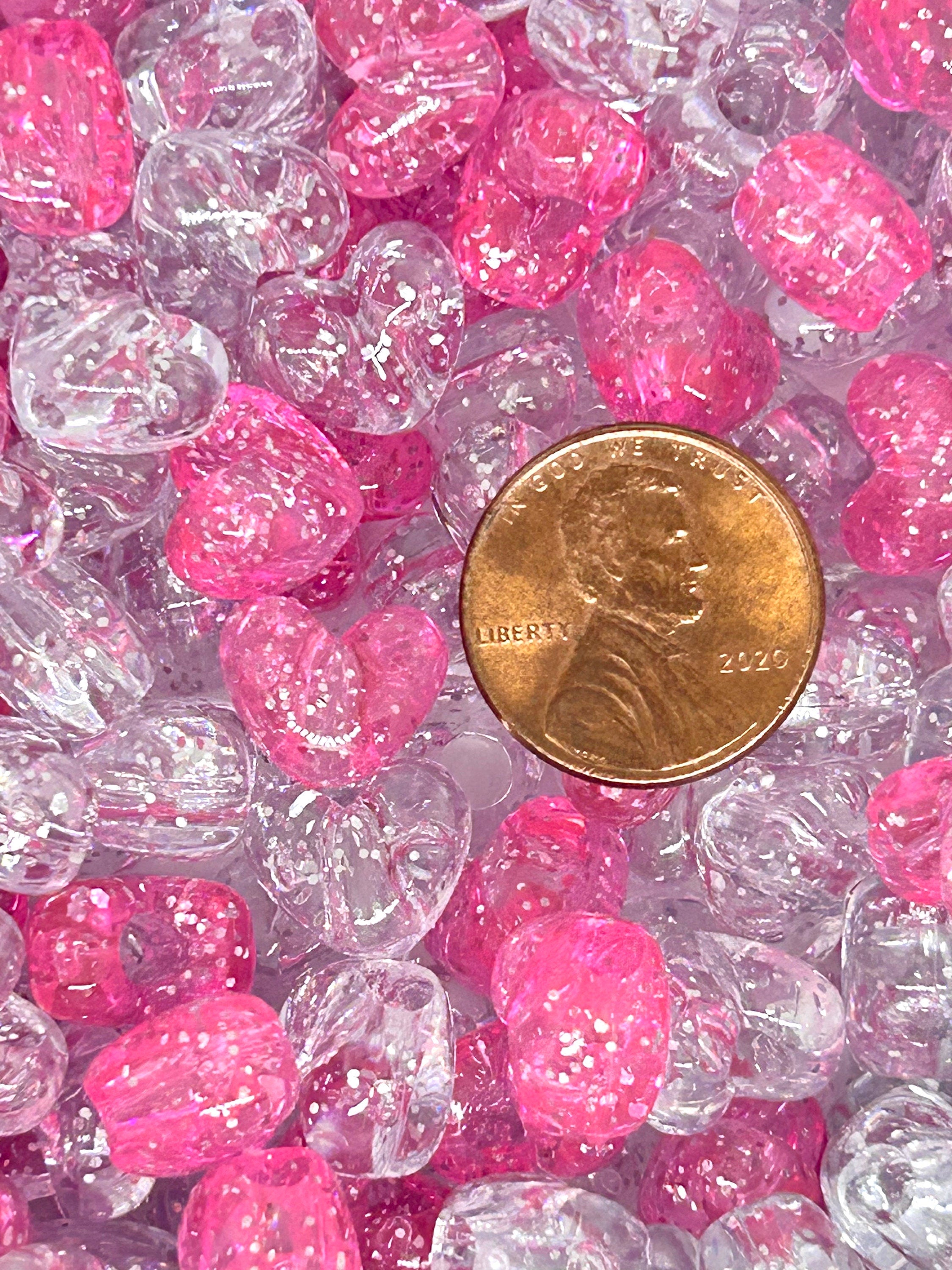 Sparkly Hearts Bead Mix