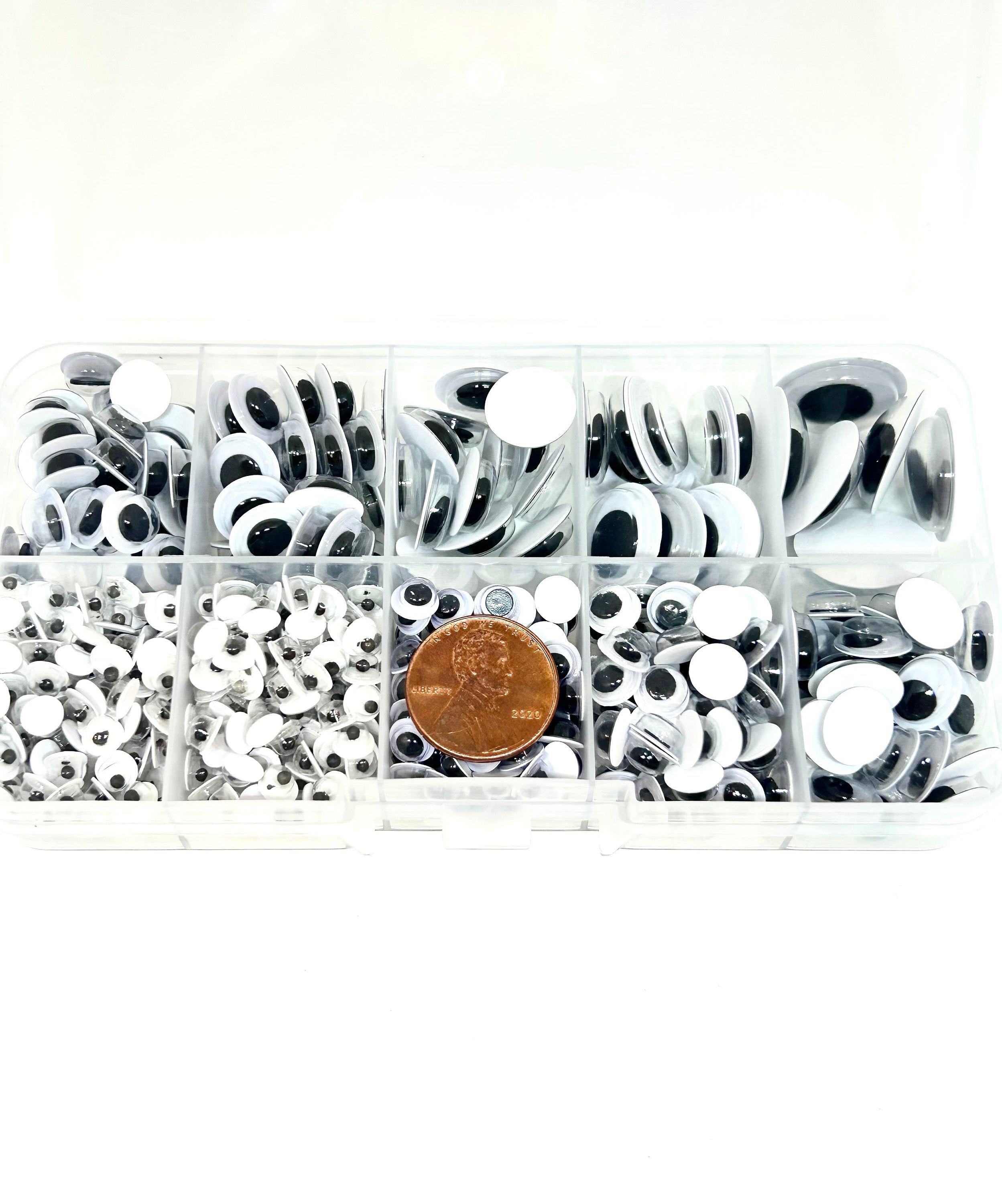 Creepy Googly Eyes Kit for Crafts - 700 Pieces, Eye balls