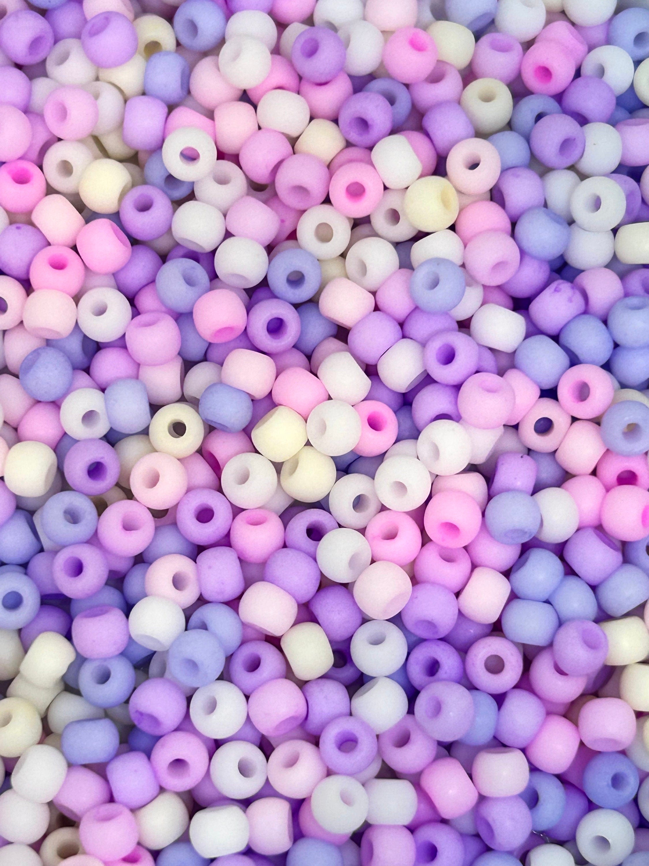 4mm Pastel Macaron Seed Beads: Kawaii Mix for Delicate Designs