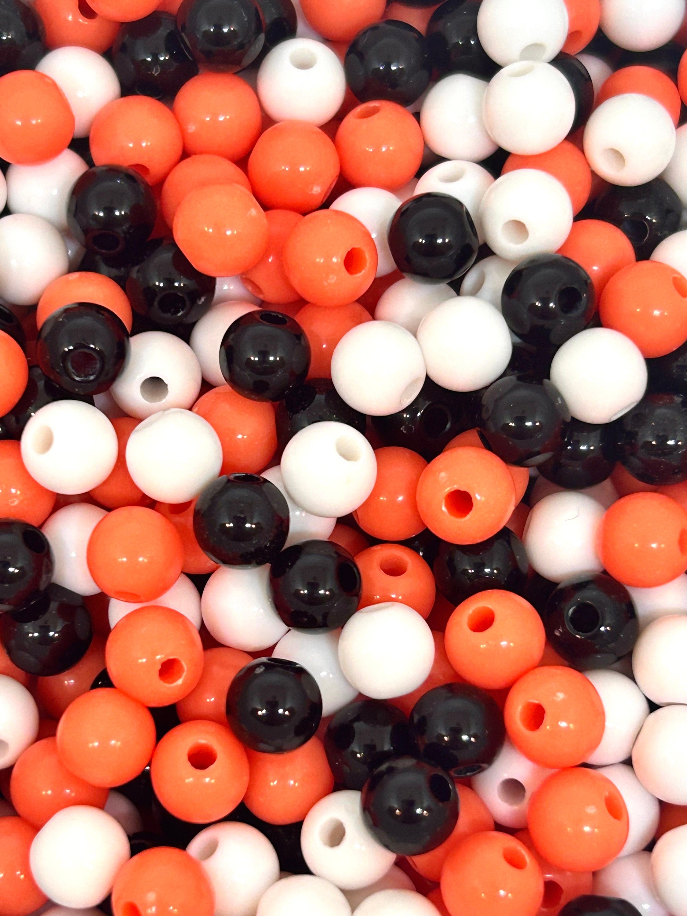 6mm Halloween Trick or Treat Bead Mix for Bracelets