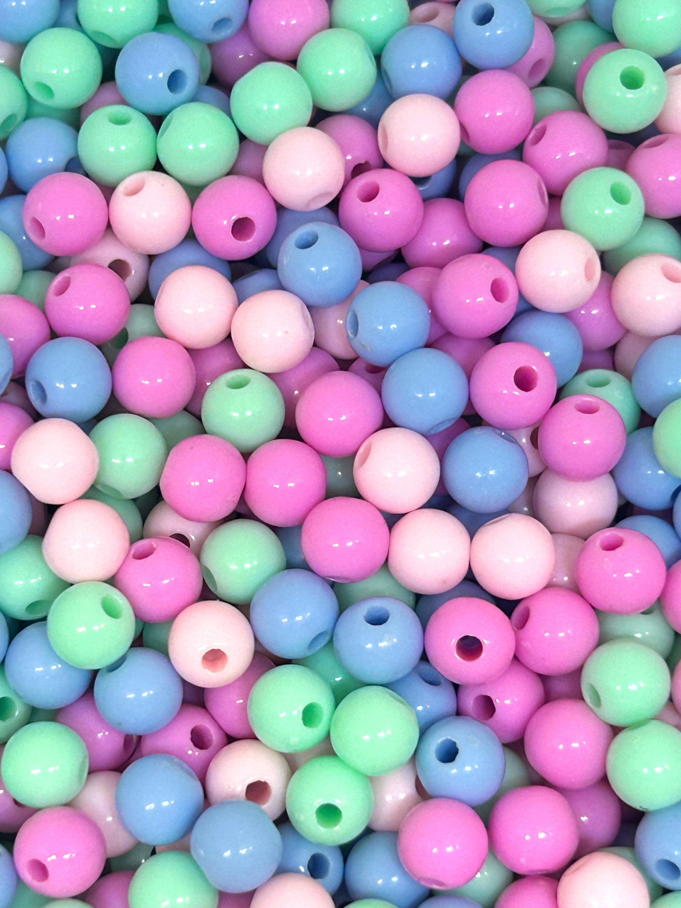 6mm Pastel Bracelet Bead Mix