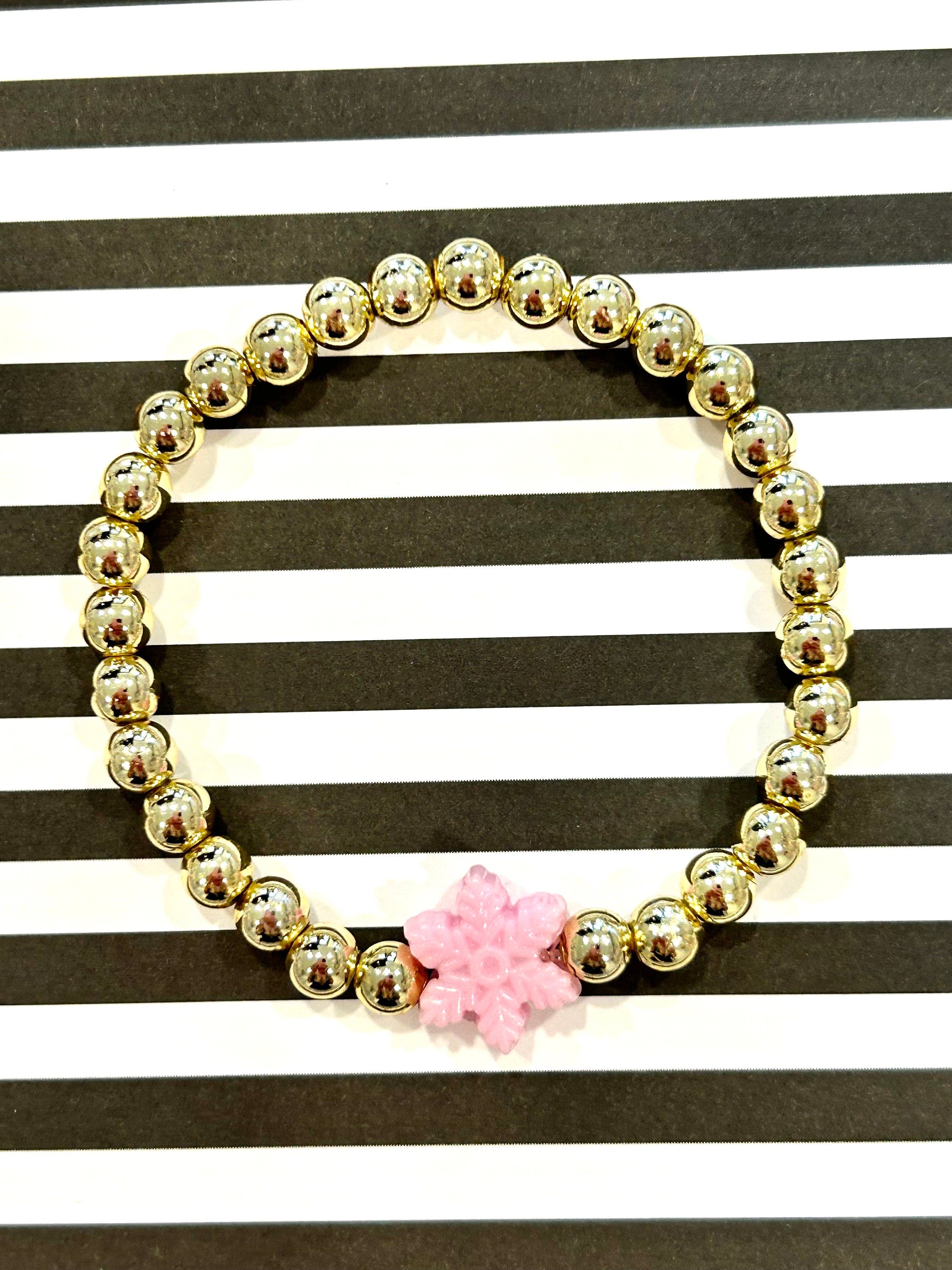 DIY Beautiful Snowflake Bracelet Kit