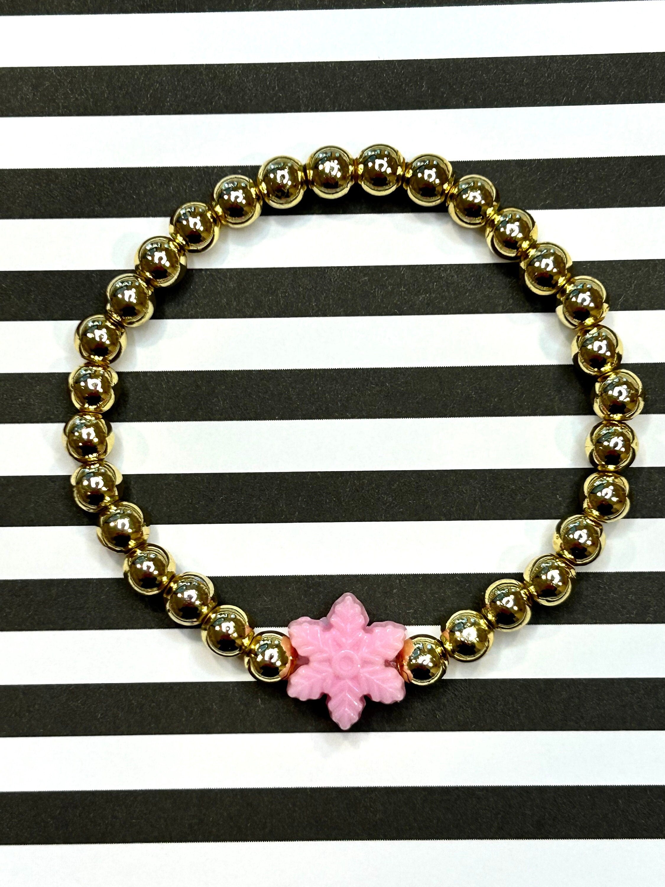 DIY Beautiful Snowflake Bracelet Kit