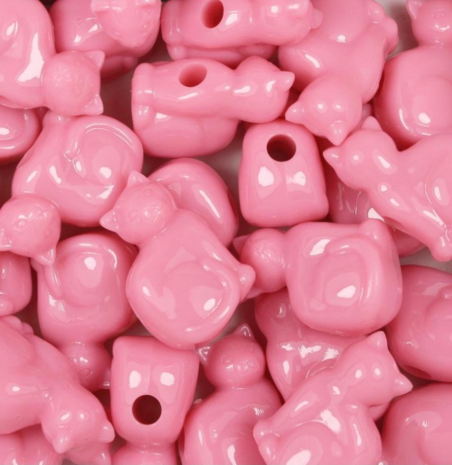 Cute Animal Beads for Jewelry Making - Whales, Bunnies, Rabbits
