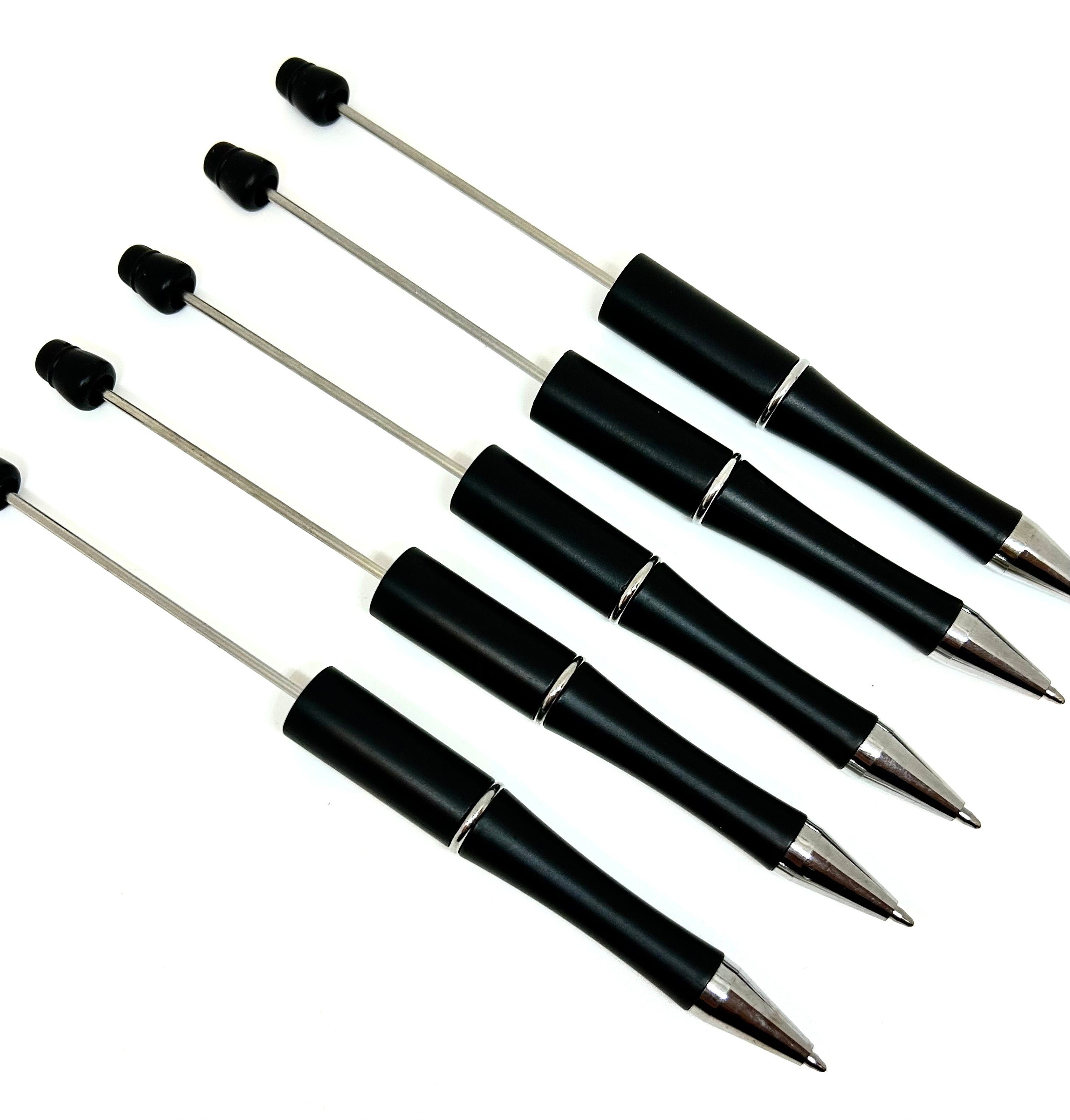 DIY Blank Black Beadable Pens, Beaded Pens, Unique Gifts